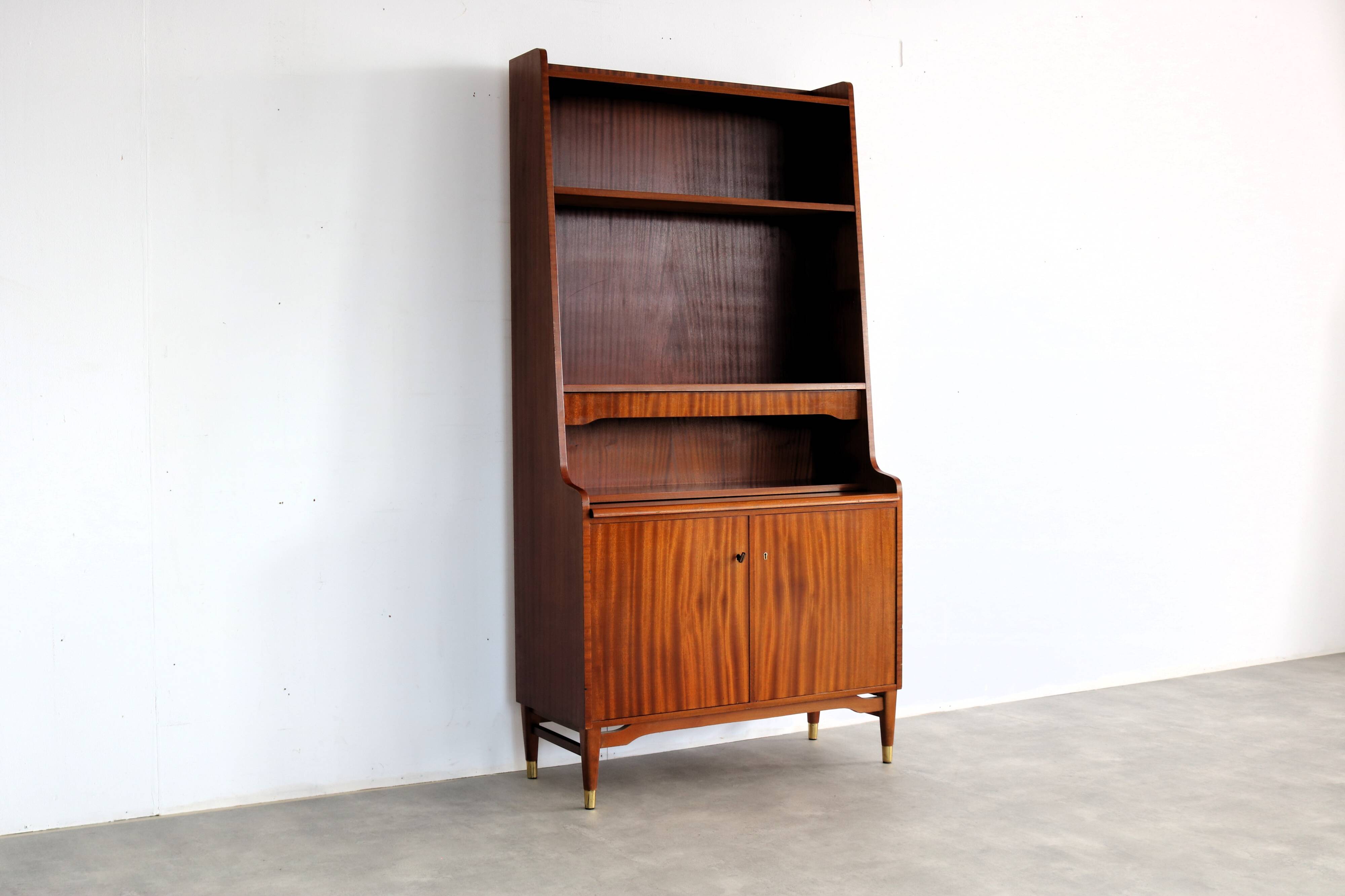 Vintage secretary | wall cupboard | 60s | sweden