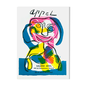 Affiche karel appel 1971