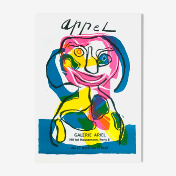 Poster karel appel 1971