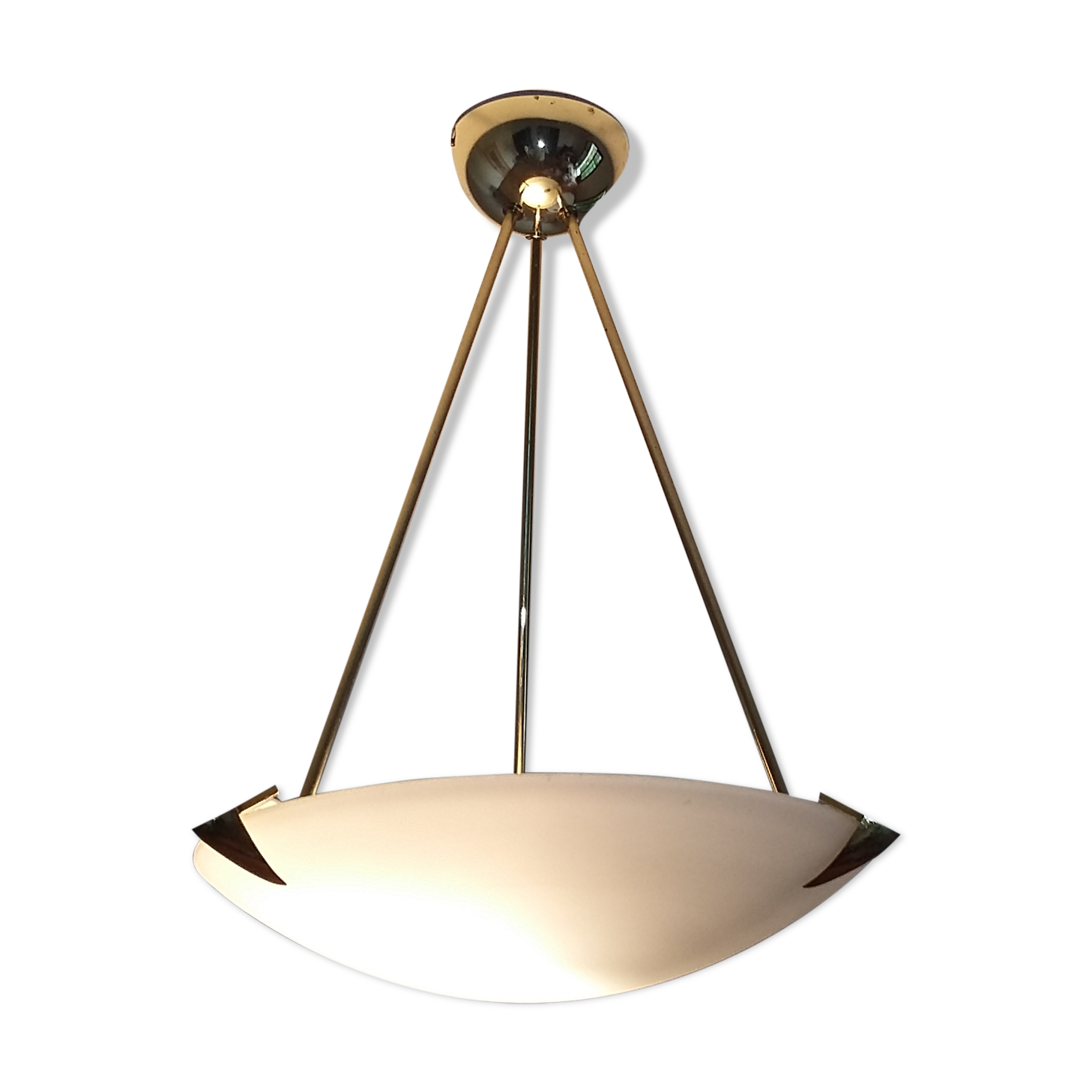 Suspension en verre dépoli