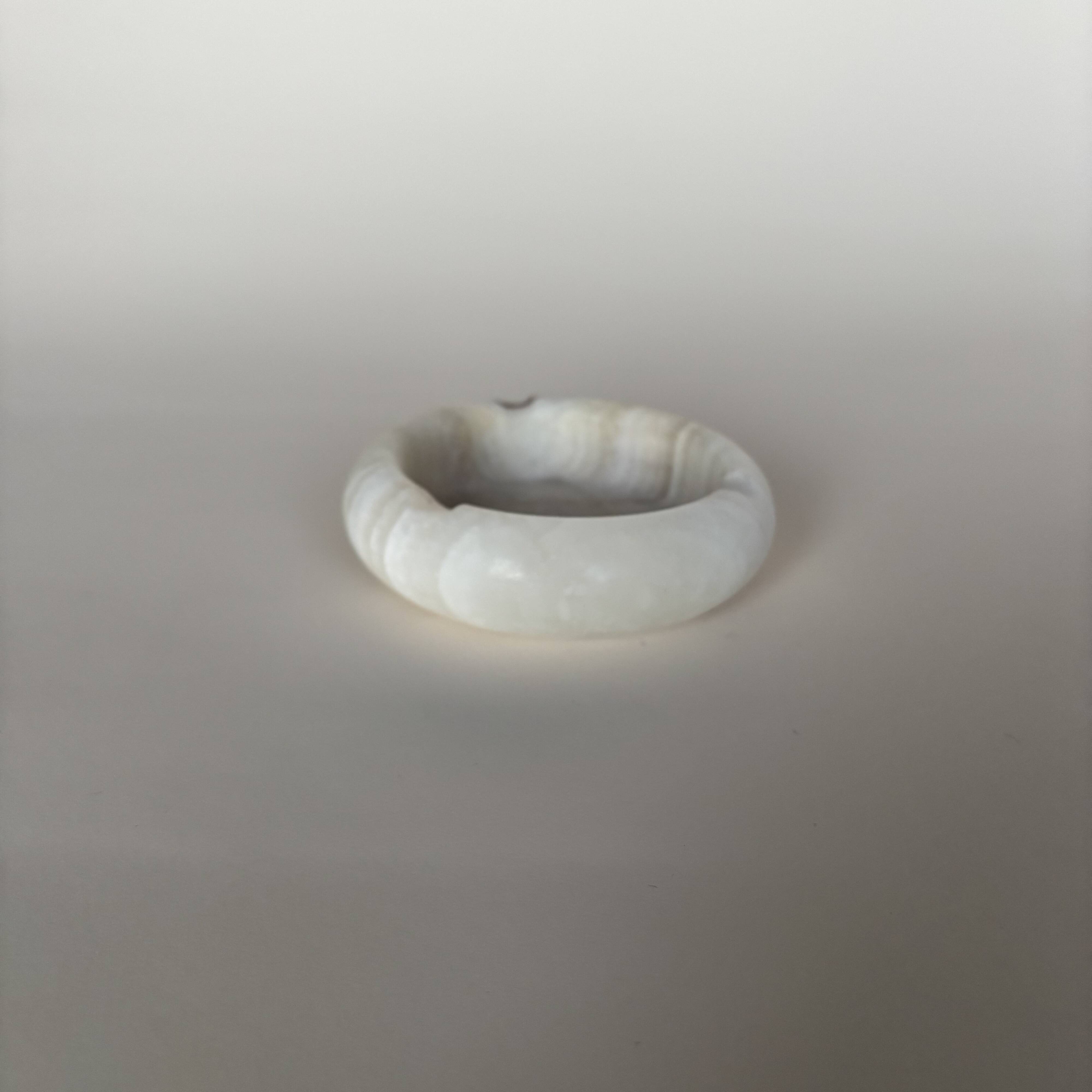 Alabaster ashtray