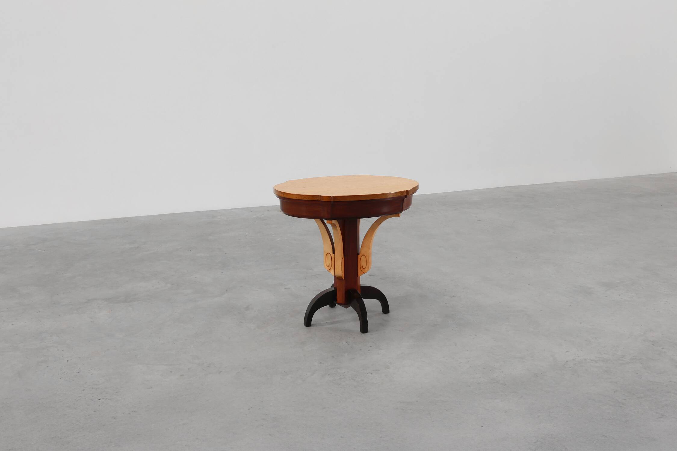 Art Deco side table in wood, France ca. 1930