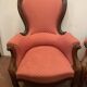 Paire de fauteuils Louis Philippe en acajou XIX siècle