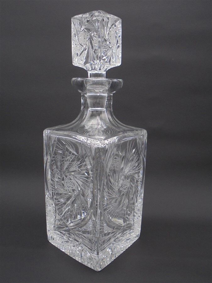 Crystal whisky carafe