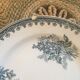 6 assiettes terre de fer St Amand Margot.