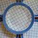 6 assiettes plates anciennes "Michel " de Gien