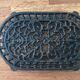 Cast iron trivet, black, PM