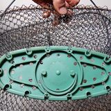 Vintage XL fishing net or basket Maillinox from the 80s-90s.