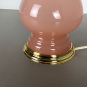 Murano glass "rose" table desk light Cenedese Vetri 1960s