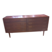 Commode 8 tiroirs Dyrlung vintage