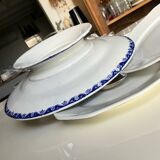 2 cake plates 'iron earth'