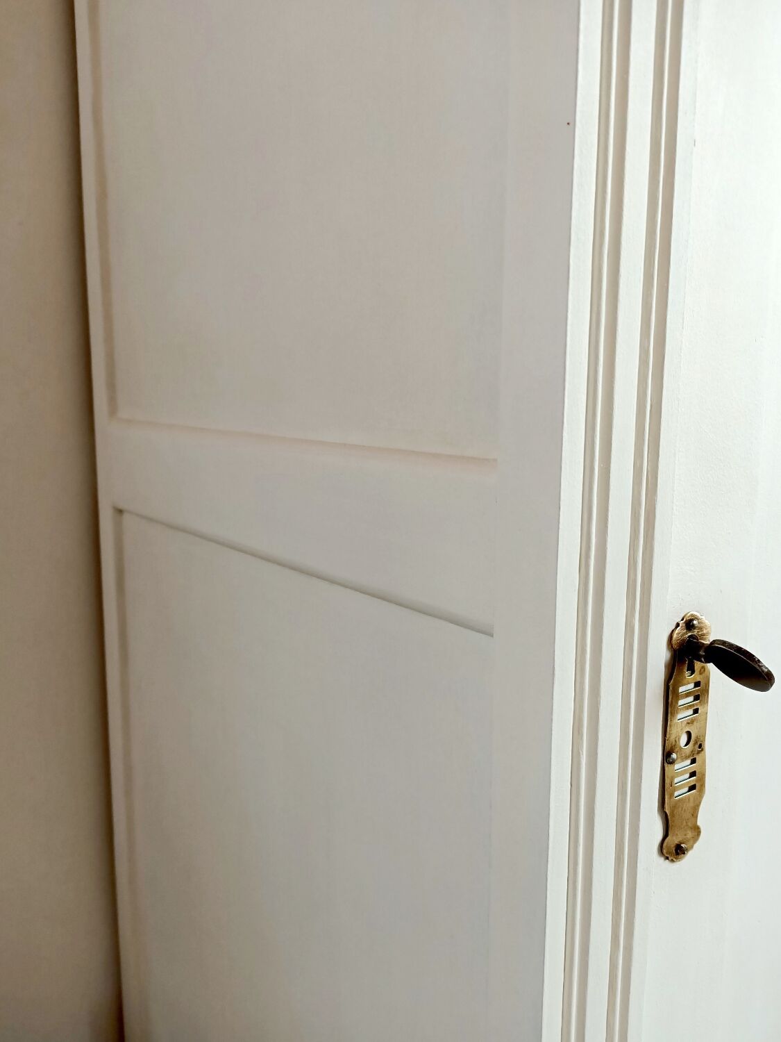 White Parisian wardrobe
