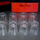 Eight glasses Paloma Picasso, Crystal Villeroy and Boch