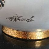 Longwy Enamels Large Colonial Sphere: SEA URCHIN