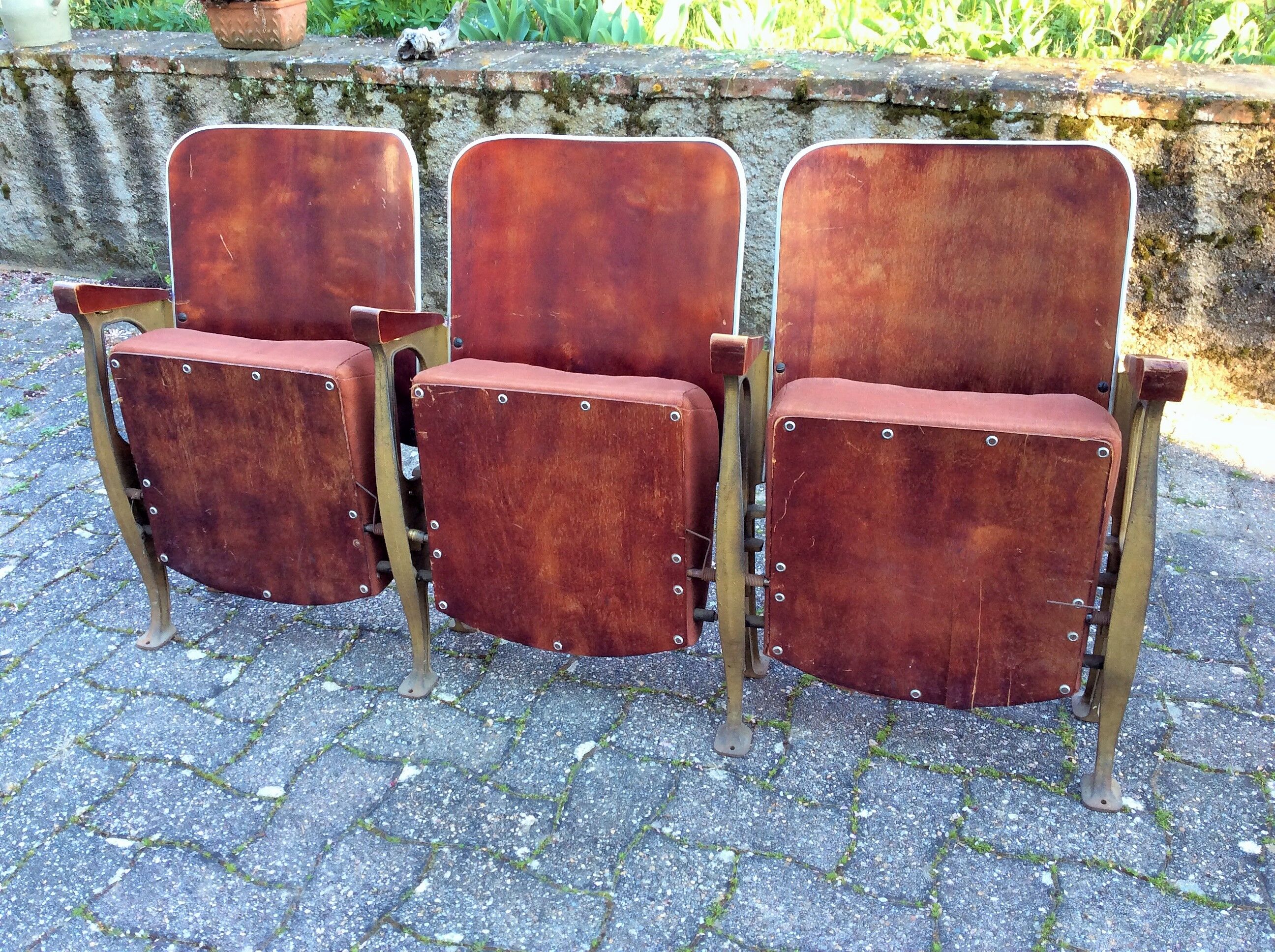 Cinema vintage armchairs