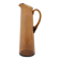 Art Czech glass pitcher, by Glasswork Novy Bor, 1950s