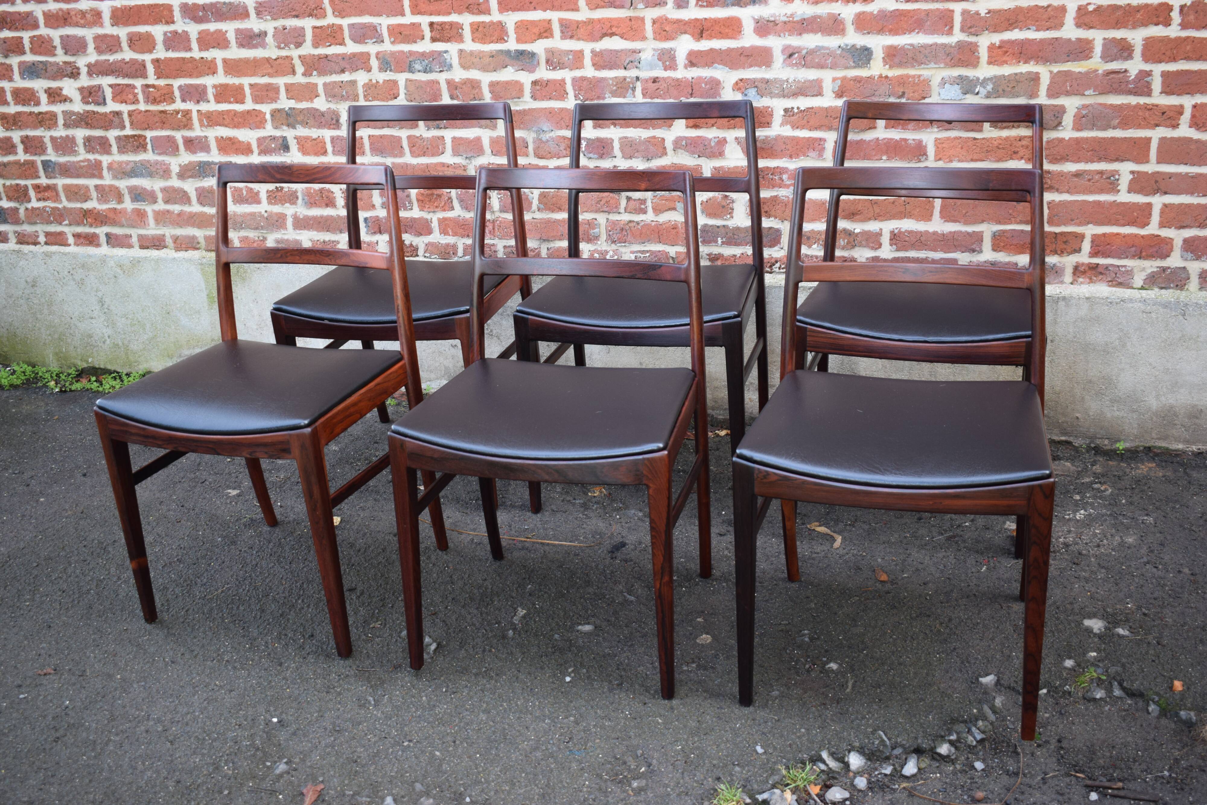 chaises en palissandre