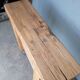 Console brutaliste 120 cm bois massif