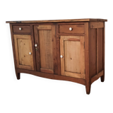 Base de commode en pin de campagne, sud de l'Italie, fin du XIXe siècle