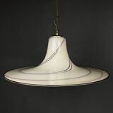 Beige Murano glass pendant, Italy, 1970s