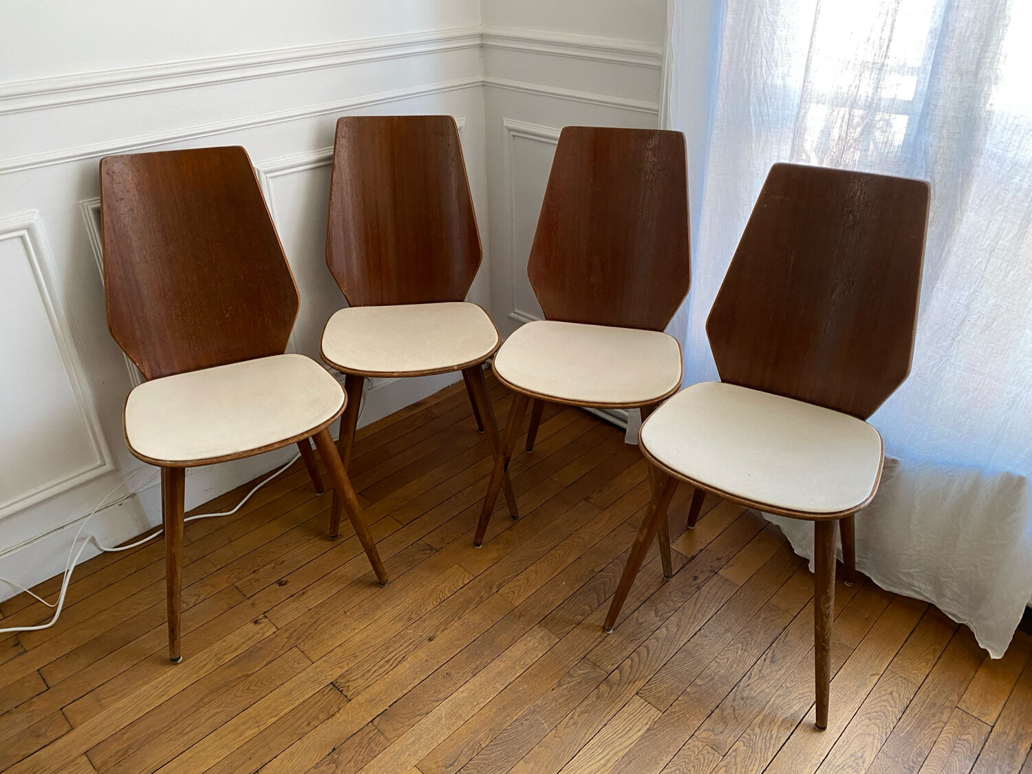 4 Baumann chairs