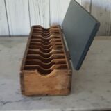Old wooden binder box