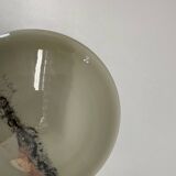 Abstract "cirrus" glass sconce wall light by peill & putzler, germany, 1980s