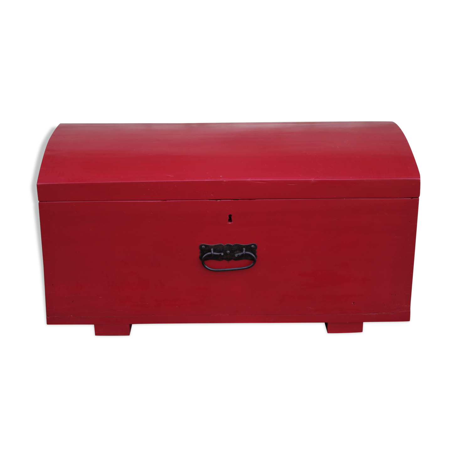 Repainted red trunk, 1960s