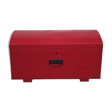 Repainted red trunk, 1960s