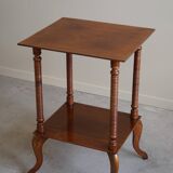 Danish side table / Pedestal with finely carved legs, early 20th century