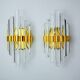 Pair of Venini Murano glass wall lights Italy 1970