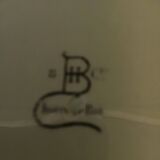 6 assiettes verte Choisy le Roi en parfait etat