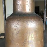 Amphore copper and ironwork of art signature Jean Goardère