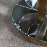 Walnut mirror coffee table – 1940