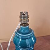 Green ceramic lamp base