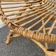 Fauteuil corbeille rotin