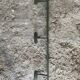 Vintage 1950s Green Metal Wall Coat Rack x3 #E