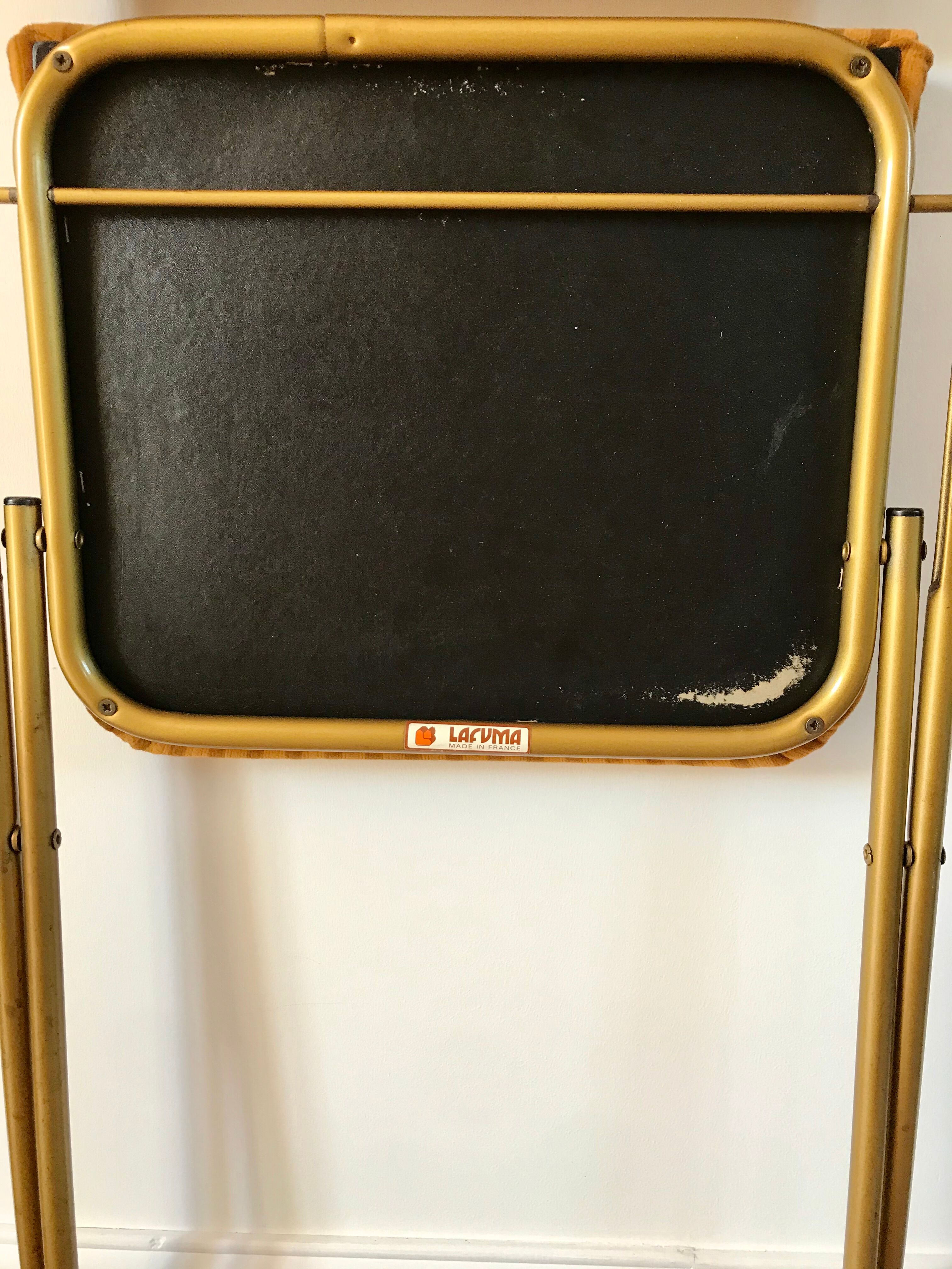 folding chair theater style Lafuma 70s