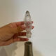 Cut glass carafe and pewter