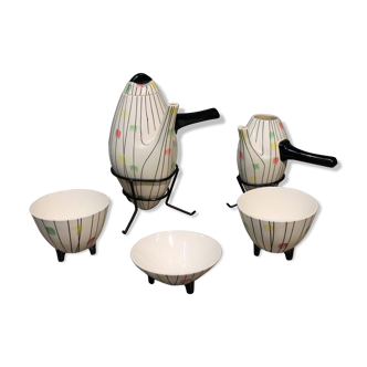 Service à café Salins 1950s