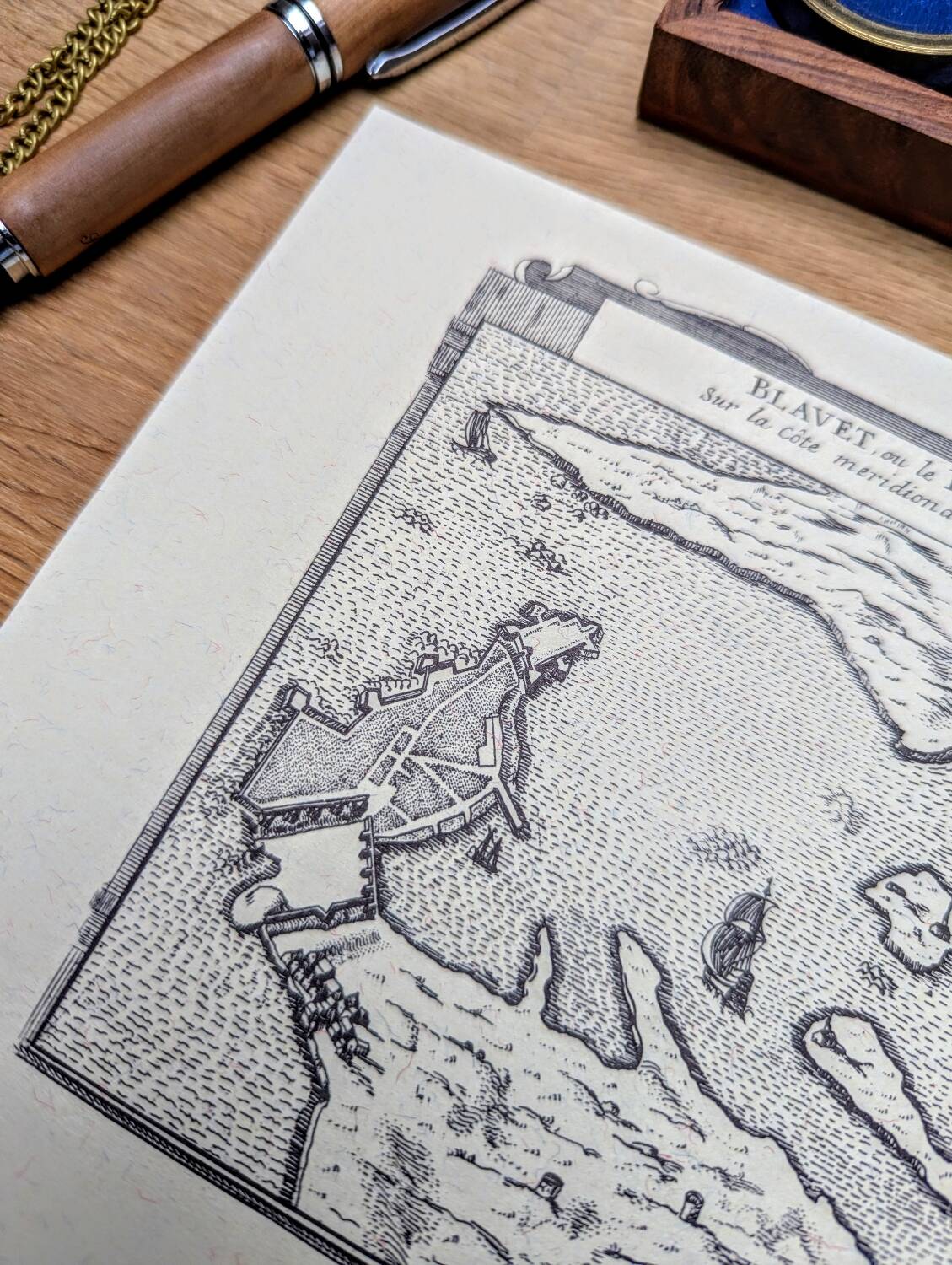 Printed in 1970, Port-Louis, Brittany.