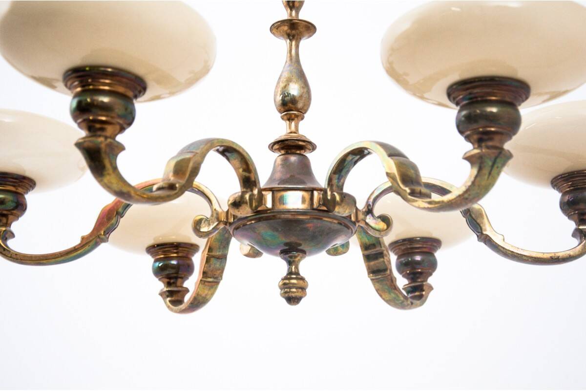 Chandelier, Western Europe, 1940s.