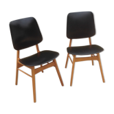 Pair of vintage Scandinavian chairs