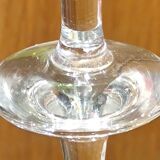 Old Pair of Villeroy And Boch Crystal Candlesticks Or Soliflores