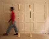 Diabolo floor lamp pair