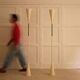 Diabolo floor lamp pair