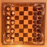 Chess/backgammon/checkers set