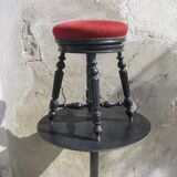 Tabouret de piano ancien, époque Napoléon III