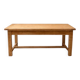 Oak farmhouse table