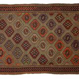 Anatolian handmade kilim rug 310 cm x 156 cm